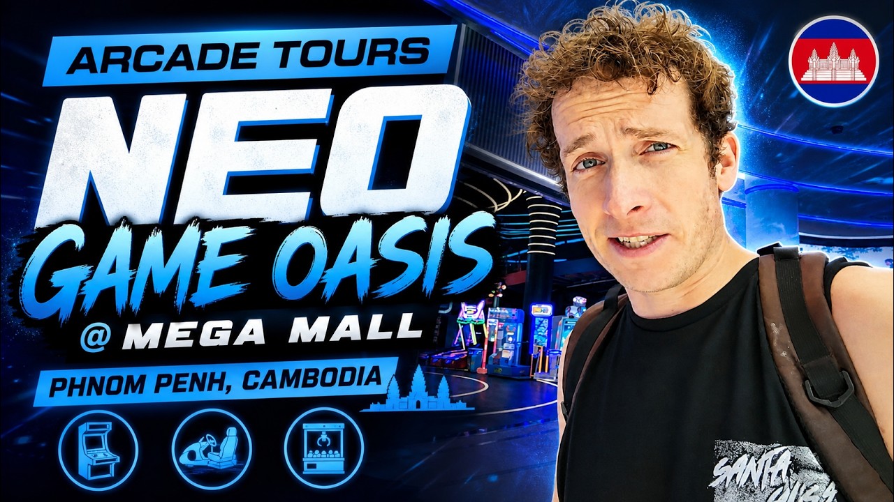 Arcade Tours: Neo Game Oasis @ Mega Mall Phnom Penh 🇰🇭 Cambodia
