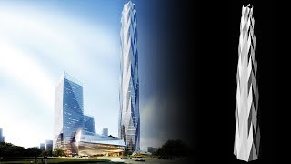 Chengdu Tower Parametric Decoding in Grasshopper