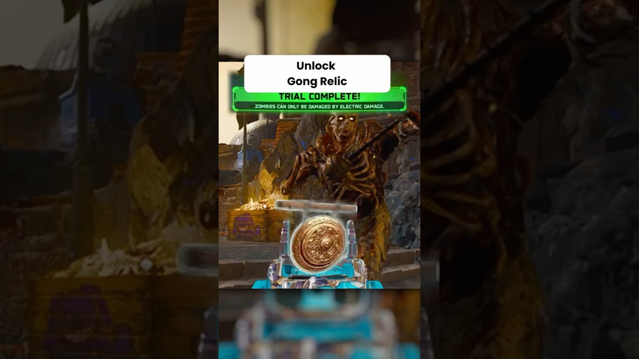 How To Unlock 🔓 Gong 🛎️ Relic In Black Ops 7 Zombies 🧟 Curse Mode 💀