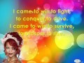 Nicki Minaj Ft. Rihanna - Fly (Lyrics On Screen)