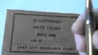 7.62x51 NATO Lake City M80 Ball Ammo