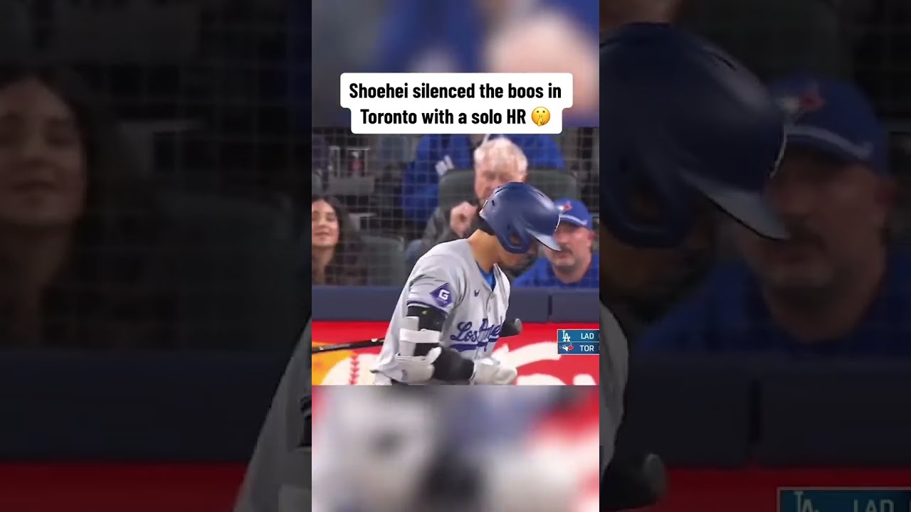 Shohei Silenced The Boos In Toronto 