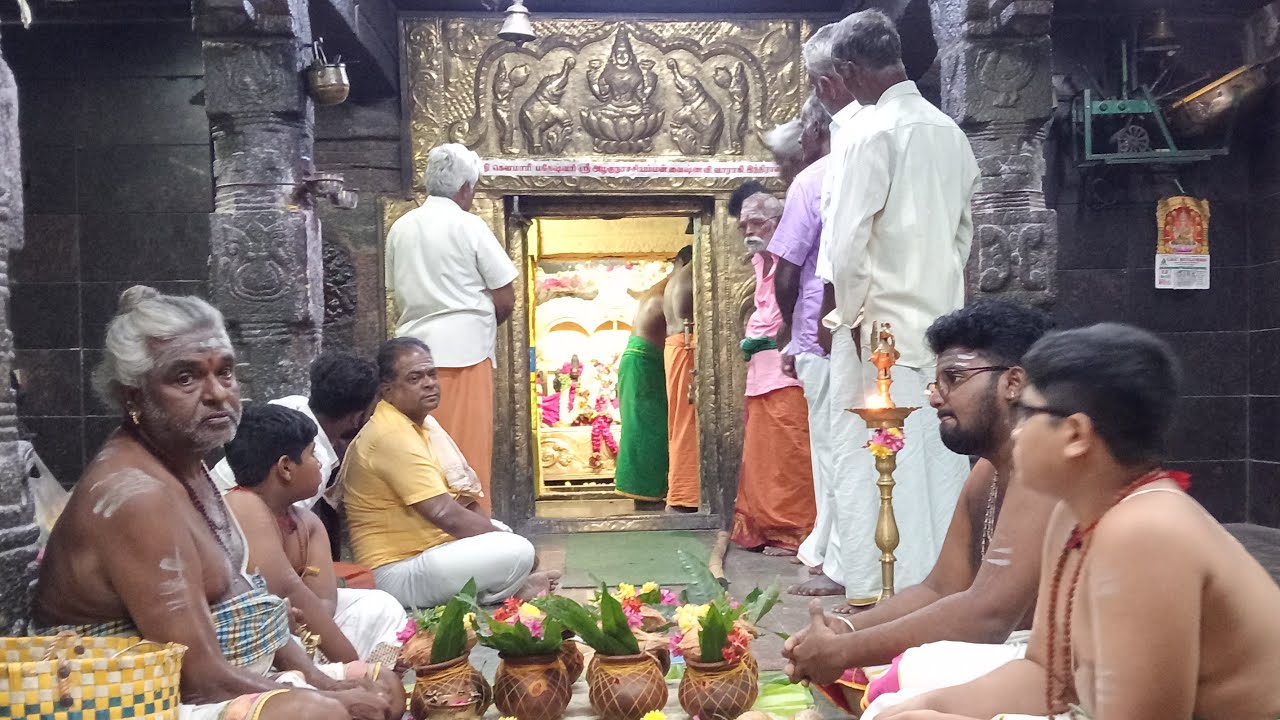 மாசித்திருவிழா காப்பு கட்டுதல் - நம்ம முசிறி அழகு நாச்சியம்மன் கோயில்.