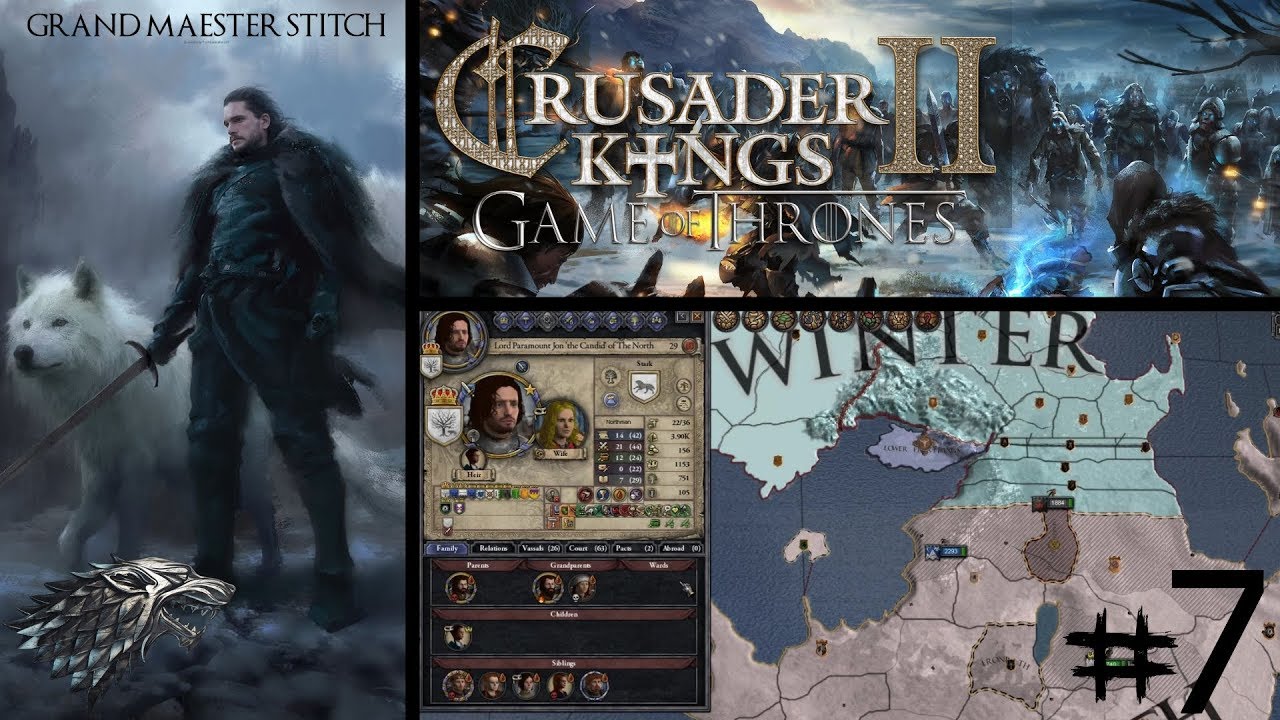 CK2 Game of Thrones | Jon Stark #7 | The Prince that was Promised. - YouTube