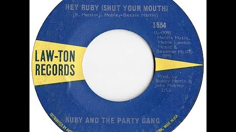 Ruby and the Party Gang Hey Ruby Shut Your Mouth