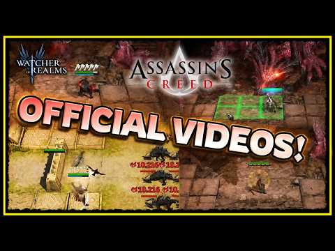 OFFICIAL AC COLLAB REVEALS 👤 Hero Videos & Details ✤ Watcher of Realms x Assassins Creed