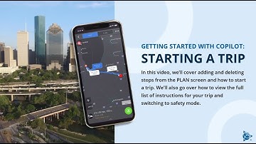 Trimble CoPilot | Start a Trip with CoPilot v10 | Trimble Transportation