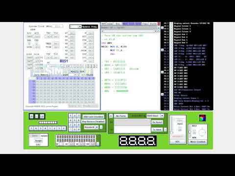 How to Create an 8051 Assembly Language Program to Toggle an LED
