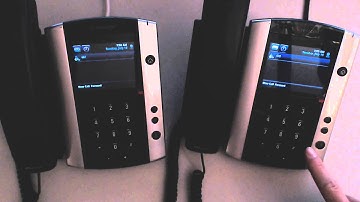 Polycom VVX500 - How to make a Phone Call