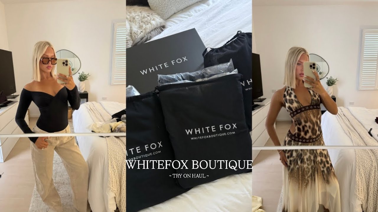WHITEFOX BOUTIQUE TRY ON HAUL!!