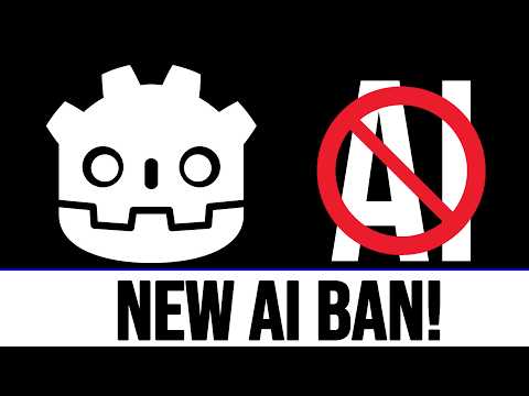 Godot bans AI-authored contributions, and the distinction matters