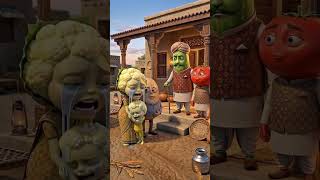 Aalo ki Fasal 🌾 Ko kis ne aag lagai😱 #LoveAndBetrayal #DesiDrama #Aloo #Gobi #Bhindi