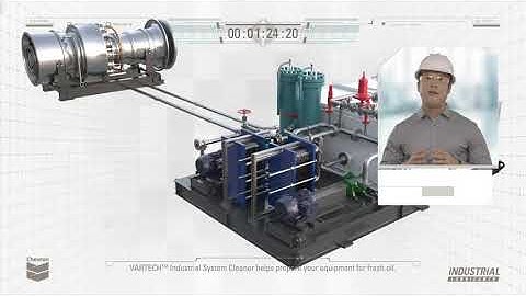 Chevron Lubricants VARTECH ISC to Clean Industrial Turbine Systems