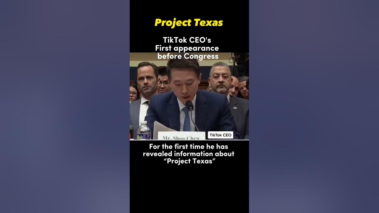 TIK Tok CEO's explosive testimony at Congress You won't believe what