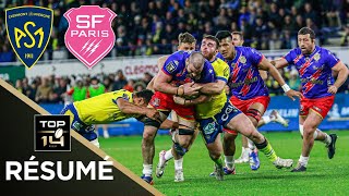 TOP 14 : Résumé partie ASM Clermont - Stade Français Paris : J21 - Saison 2023/24