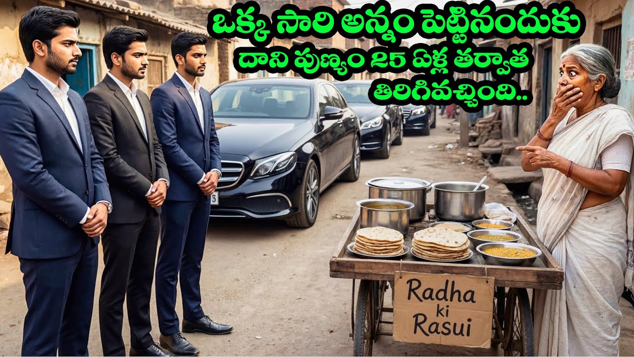 ఆ మహిళ ప్రతిరోజూ ఆకలితో ఉన్న ముగ్గురు అనాథలకు ఆహారం పెట్టేది, 25 సంవత్సరాల తరువాత