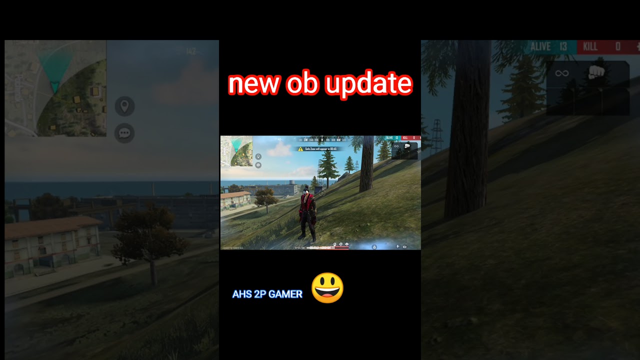 FREE FIRE ZONE EFFECT  NEW OB32 UPDATE  | OB32 UPDATE - FREE FIRE😃New update