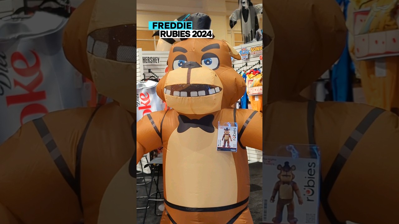 BLOW UP Freddy Fazbear COSTUME from Rubies 2024 preview #fnaf #fnafcosplay #halloween #costume