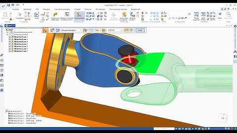 Cardan shaft - SolidEdge