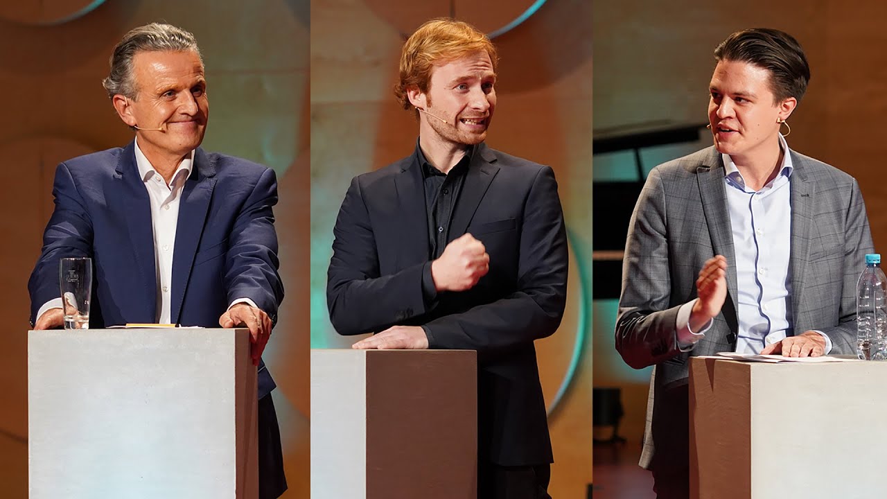 Schlagabtausch zwischen Nopper, Schreier und Rockenbauch auf Podium