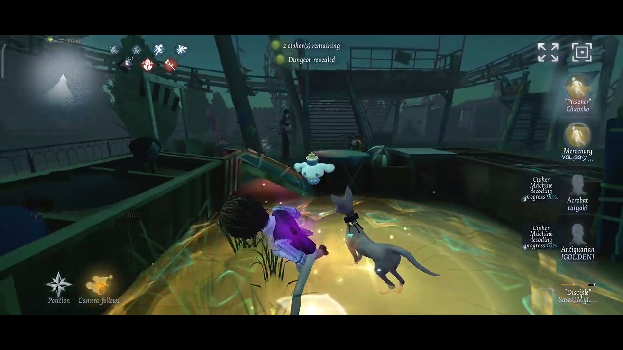 Identity V game(re)play - #43 Prisoner vs Disciple [Rank Match]