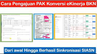 [LENGKAP] Cara Membuat \u0026 Mengajukan PAK Konversi di eKinerja BKN hingga Sinkron PAK di Ekinerja BKN