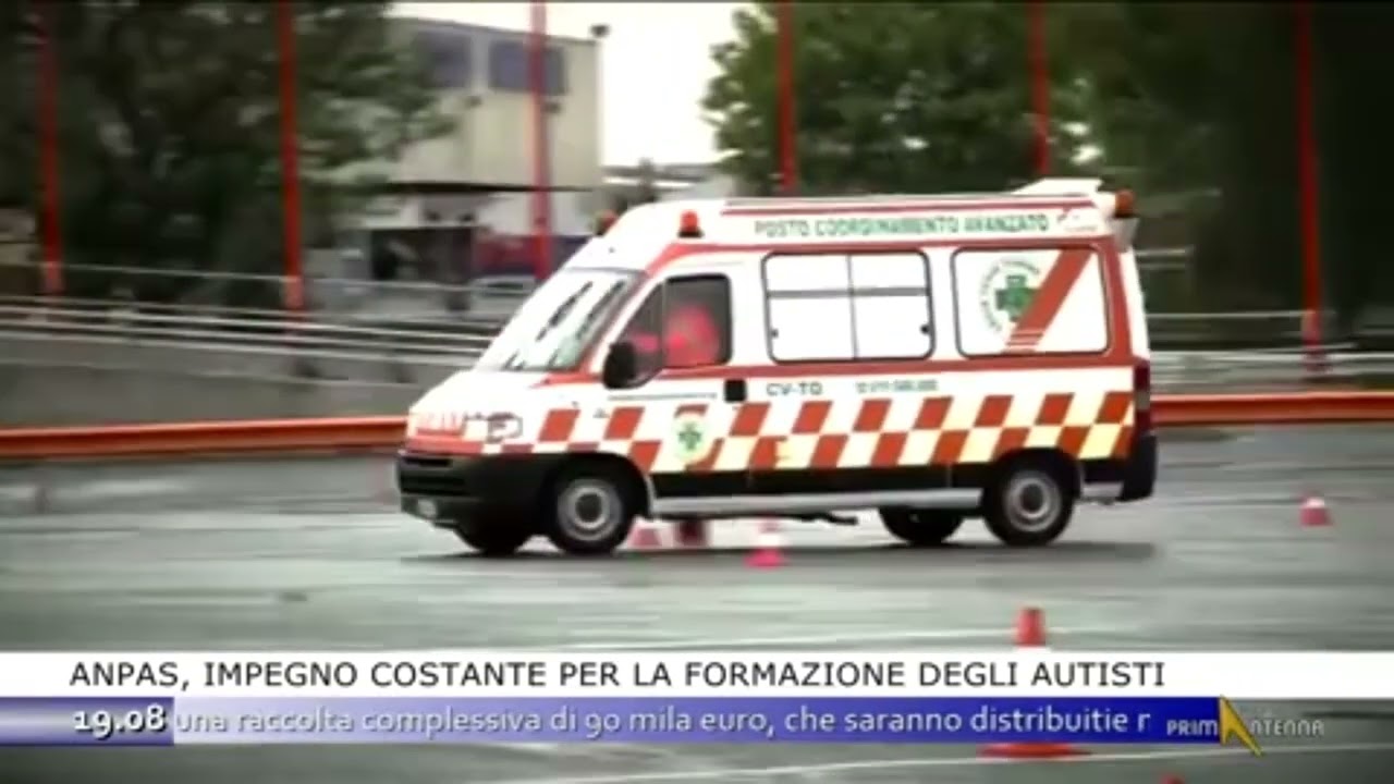 Anpas | Primantenna Tv 26/01/24 | Anpas, impegno costante per la formazione degli autisti