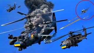 Horrifying Moment, 17 Ukrainian KA-52 Helicopters Destroyed by Russian Yak-130, ARMA3