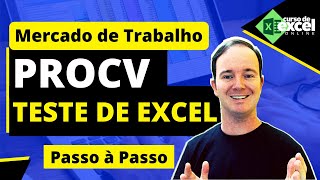 PROCV em Teste de Excel para Entrevista de Emprego