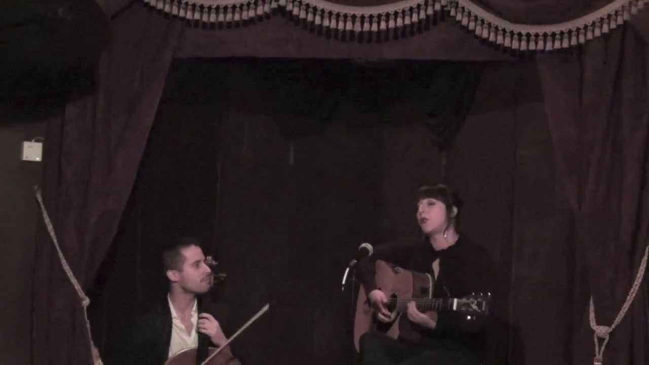 Miss Erma Kyriakos with cellist Andres Vera, The Lost Church, Jan 22, 2014