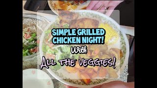 Quick and Simple Dinner! Using what I have to feed my family! Cheap and healthy meal ideas!