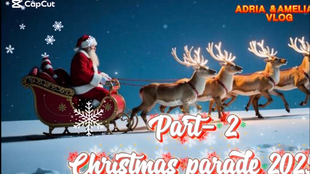 Christmas parade 2025@ Gander, NL