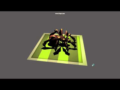 Polycode : Camera rotating around a mesh