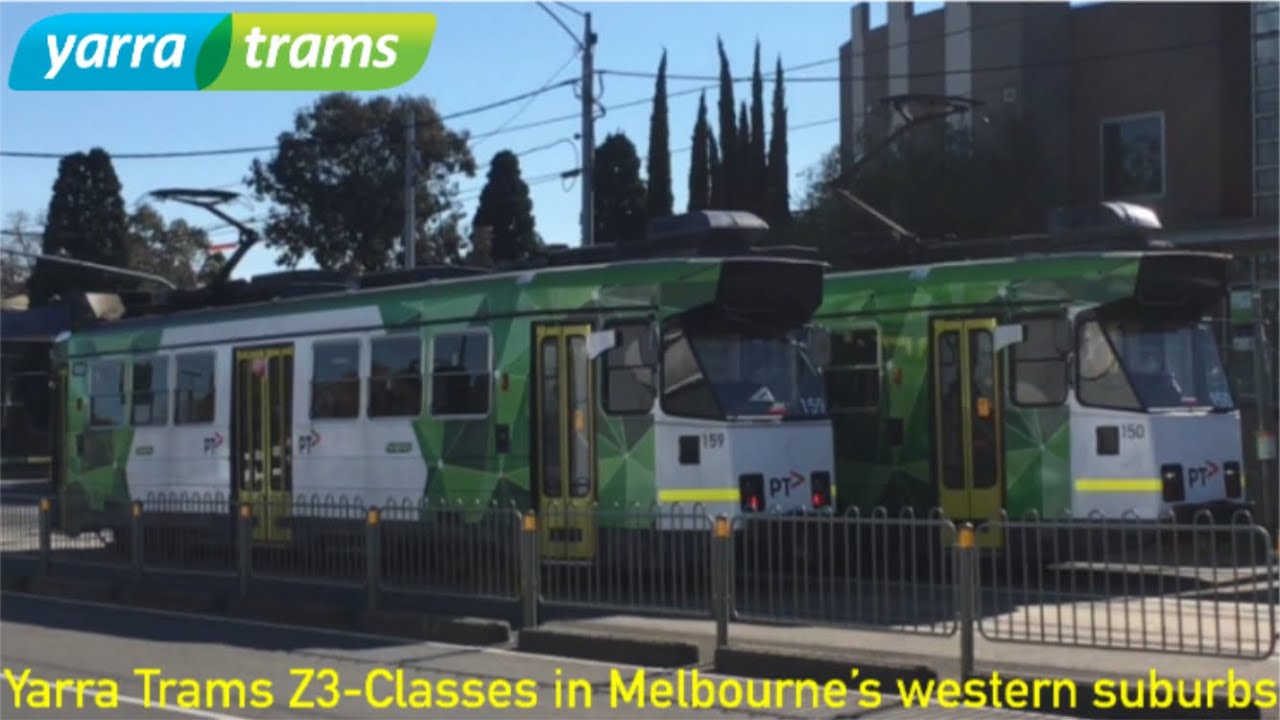 Yarra Trams Z3-Classes in Melbourne’s western suburbs