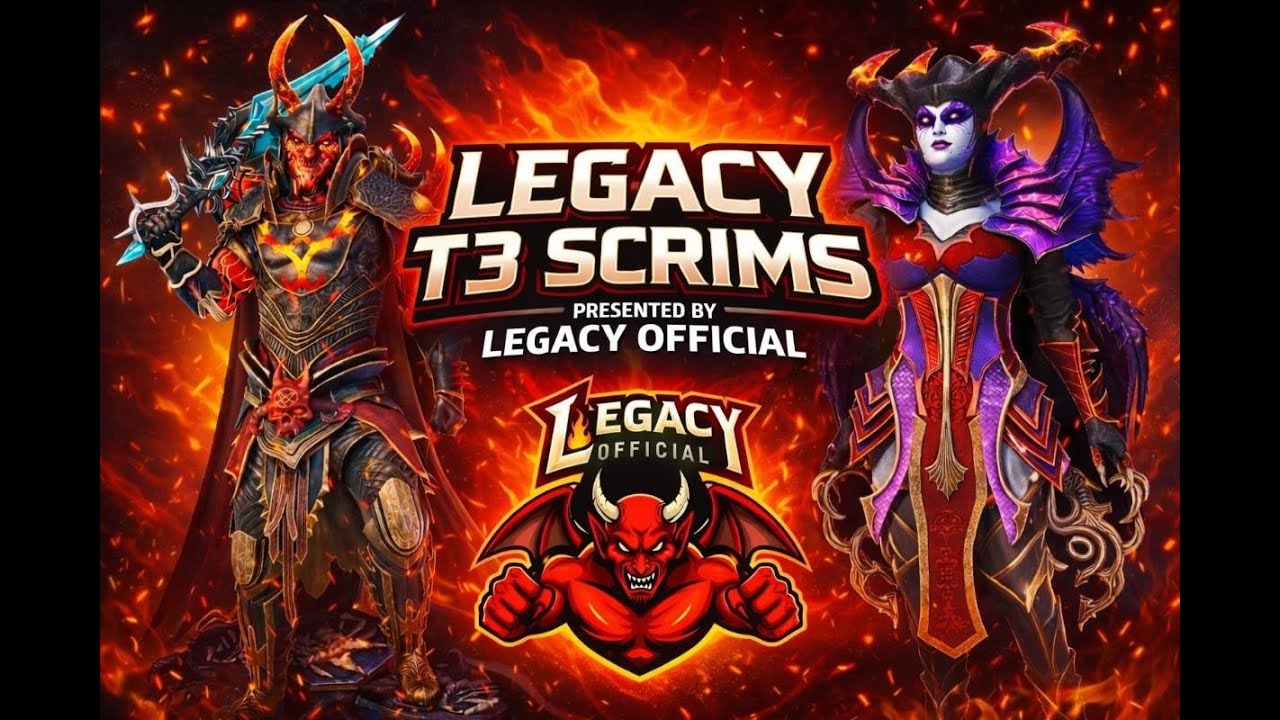 Legacy T3 SCRIMS WEEK 5 DAY 5 Presented by LEGacy Official