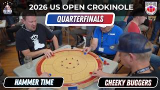 US Open Crokinole Championship 2026 Quarterfinals Hammer Time VS Cheeky Buggers