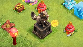Buying New Event Decoration Hungry Hound and Frozen Stone (Clash of clans)