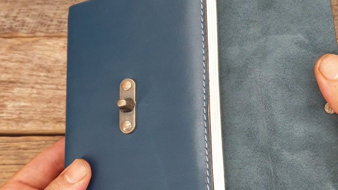 The Ark handmade in Sydney full grain leather refillable travel journal