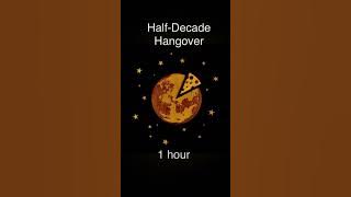 Half-Decade Hangover 1 hour