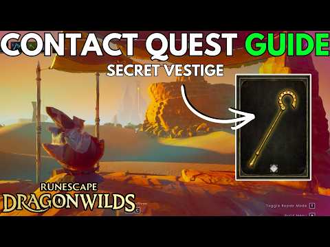 RuneScape Dragon Wilds: Contact Quest Guide (Masterwork Pharaoh's Sceptre)