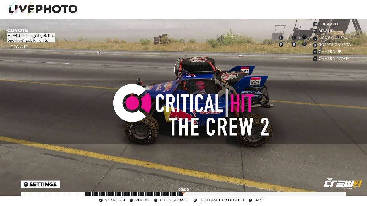 The Crew 2 - Photo Mode Editor
