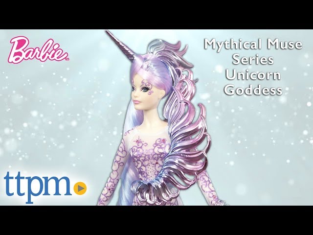 Barbie Mythical Muse Series Unicorn Goddess from Mattel - YouTube
