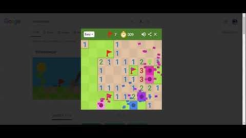 8 Second Google Minesweeper Easy Mode Any% - Cyaneyed