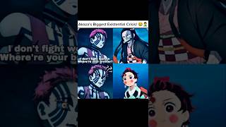 Akaza’s Biggest Existential Crisis! 😂subscribe#anime#demon Slayer#demonslayeredits#anime
