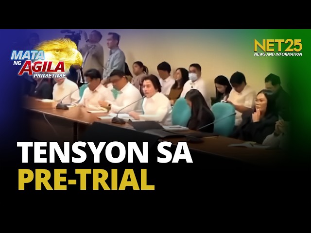 Pre-trial conference sa impeachment ni VP Sara, nagka-tensyon