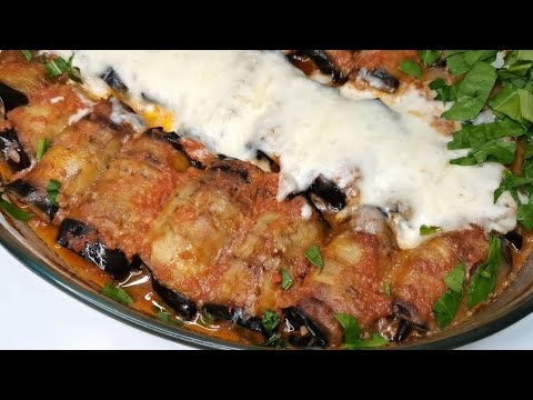 Видео: Вкуснейшие РУЛЕТЫ ИЗ БАКЛАЖАН с фаршем и сыром