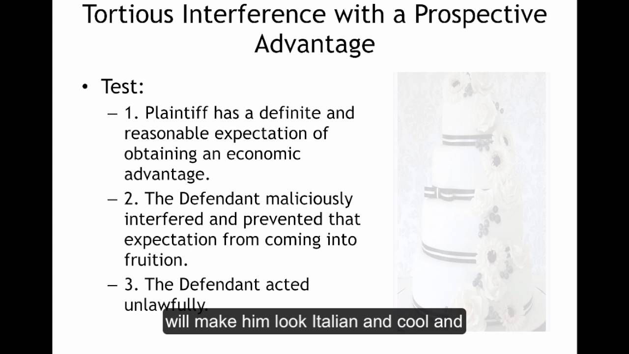 Navigating Tortious Interference Claims Legal Insights Unveiled