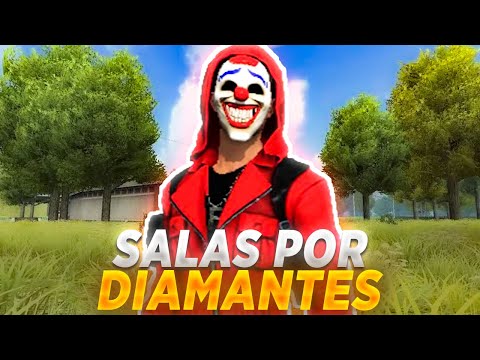 🔴DIRECTO DE FREE FIRE ✅SALAS POR DIAMANTES | PREMIOS Y MÁS!!