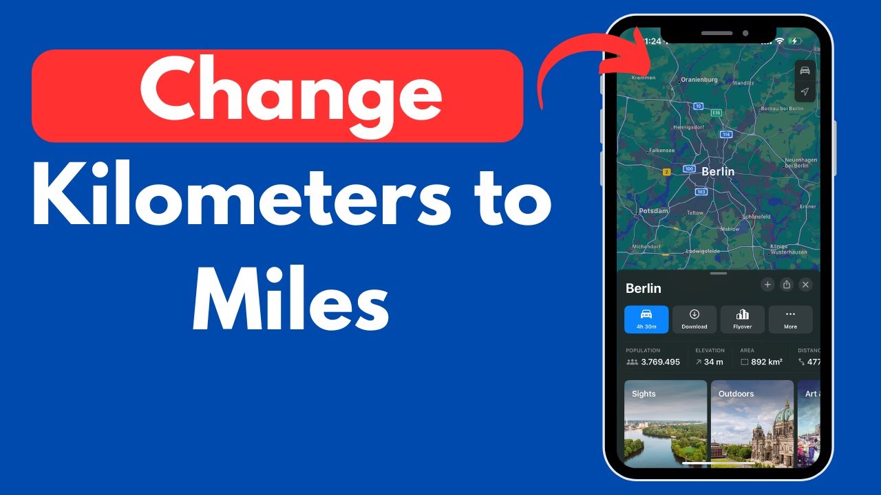 How to Change Kilometers to Miles on iPhone (Quick & Updated) - YouTube