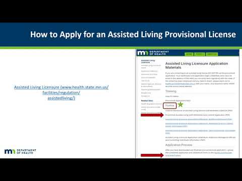 Assisted Living License: How to apply for an ALL Provisional License